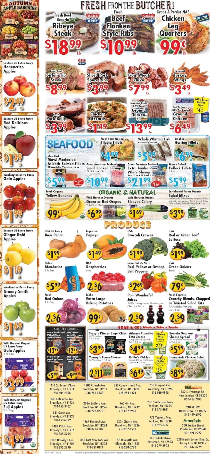 Ideal Food Basket (New Jersey, New York) Weekly Ad September 25 - October 1, 2026
