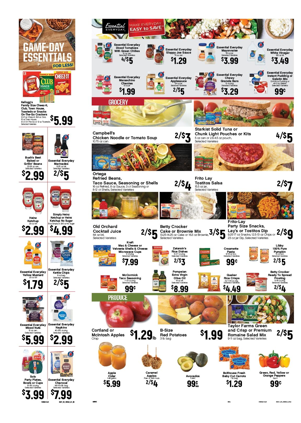 Hinrichs SuperValu Weekly Ad September 28 - October 4, 2026