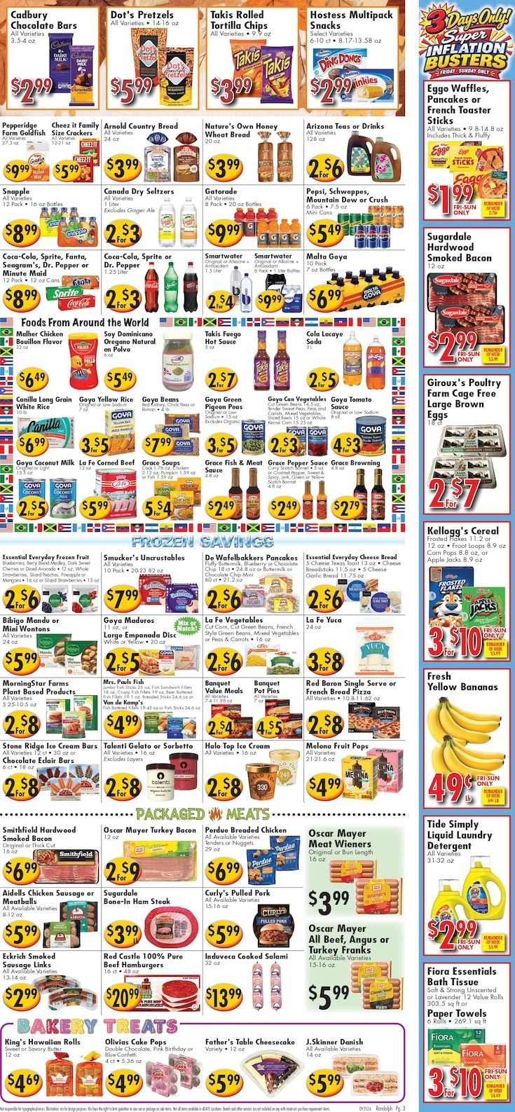 America's Food Basket (Randolph, MA) Weekly Ad September 25 - October 1, 2026