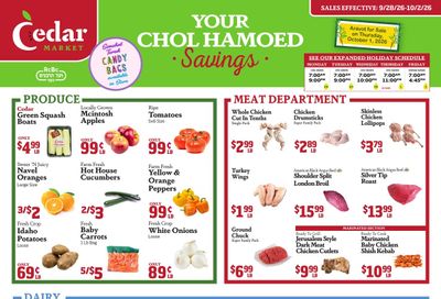 Cedar Market Weekly Ad September 28 - October 2, 2026