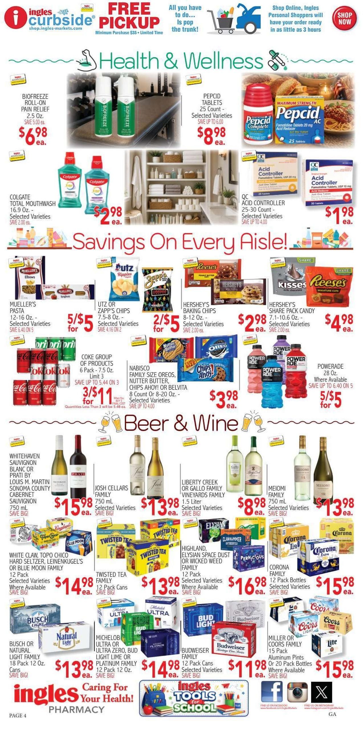 Ingles Markets (Sandy Springs Area, GA) Weekly Ad September 23 - 29, 2026