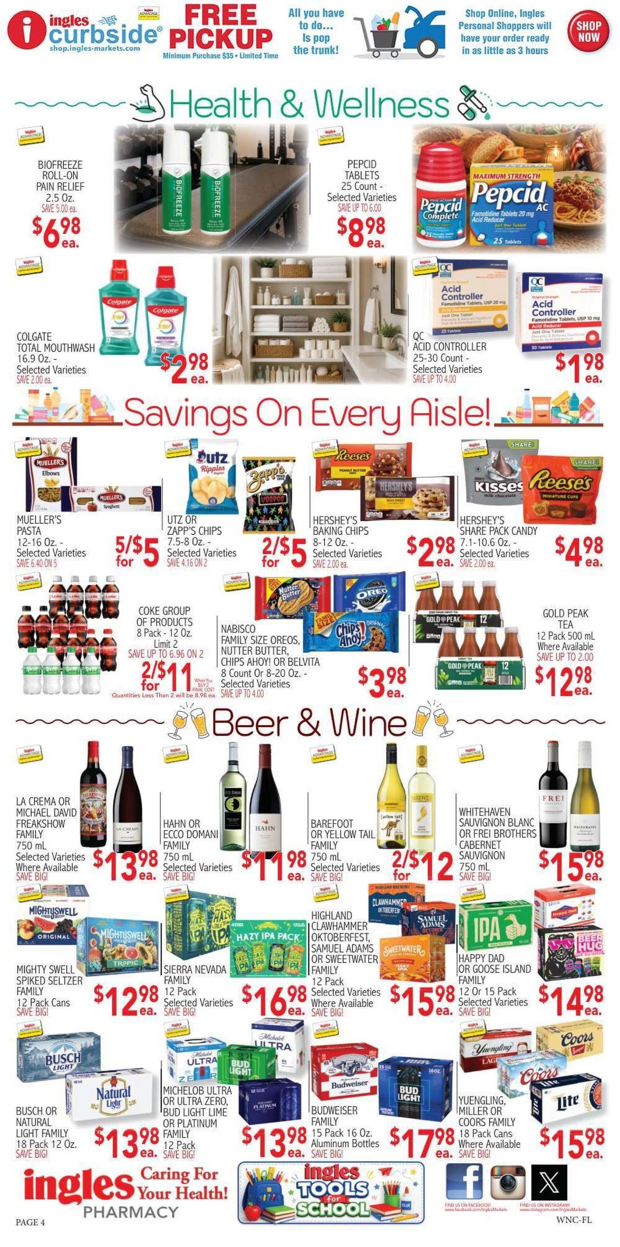 Ingles Markets (Asheville-Morganton Area, NC) Weekly Ad September 23 - 29, 2026