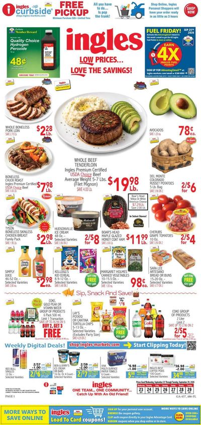 Ingles Markets (Macon Area, GA) Weekly Ad September 23 - 29, 2026