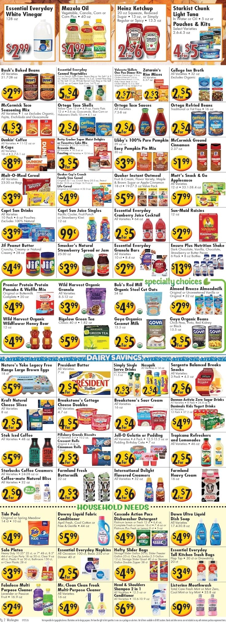 Ideal Food Basket (Brooklyn and New York, NY) Weekly Ad September 25 - October 1, 2026