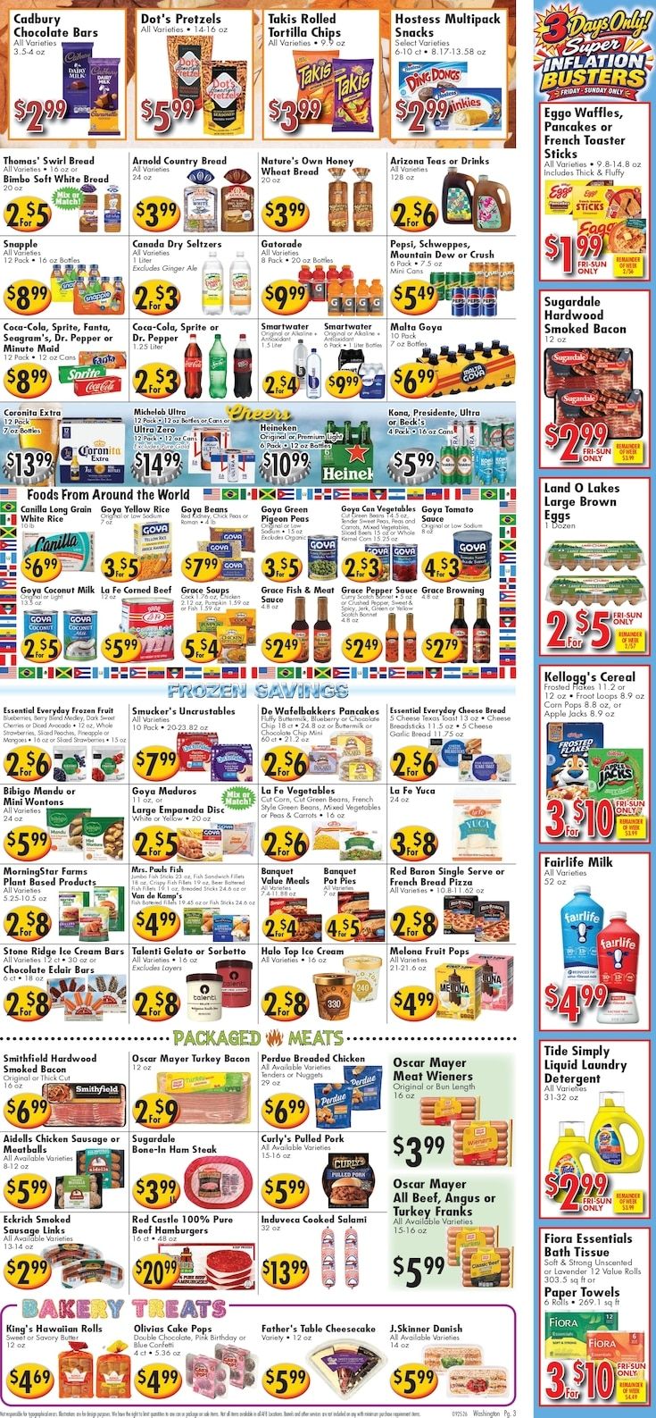 Ideal Food Basket (Brooklyn and New York, NY) Weekly Ad September 25 - October 1, 2026