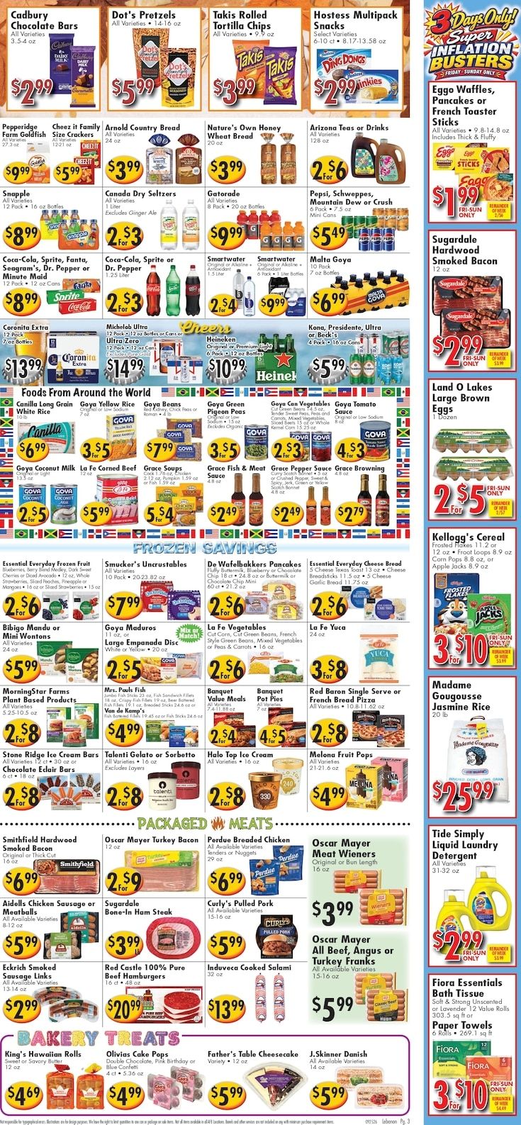 Ideal Food Basket (Lebanon, PA) Weekly Ad September 25 - October 1, 2026
