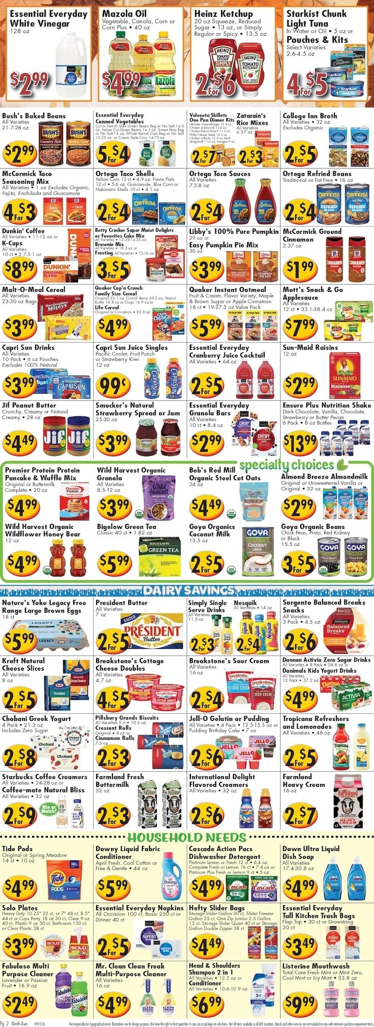 Ideal Food Basket (New York, NY) Weekly Ad September 25 - October 1, 2026
