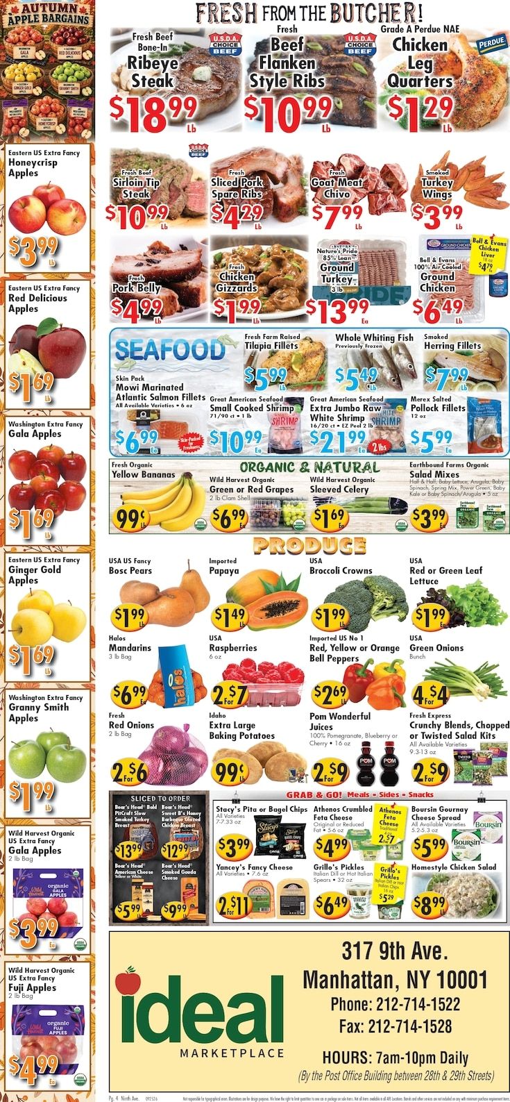 Ideal Food Basket (New York, NY) Weekly Ad September 25 - October 1, 2026