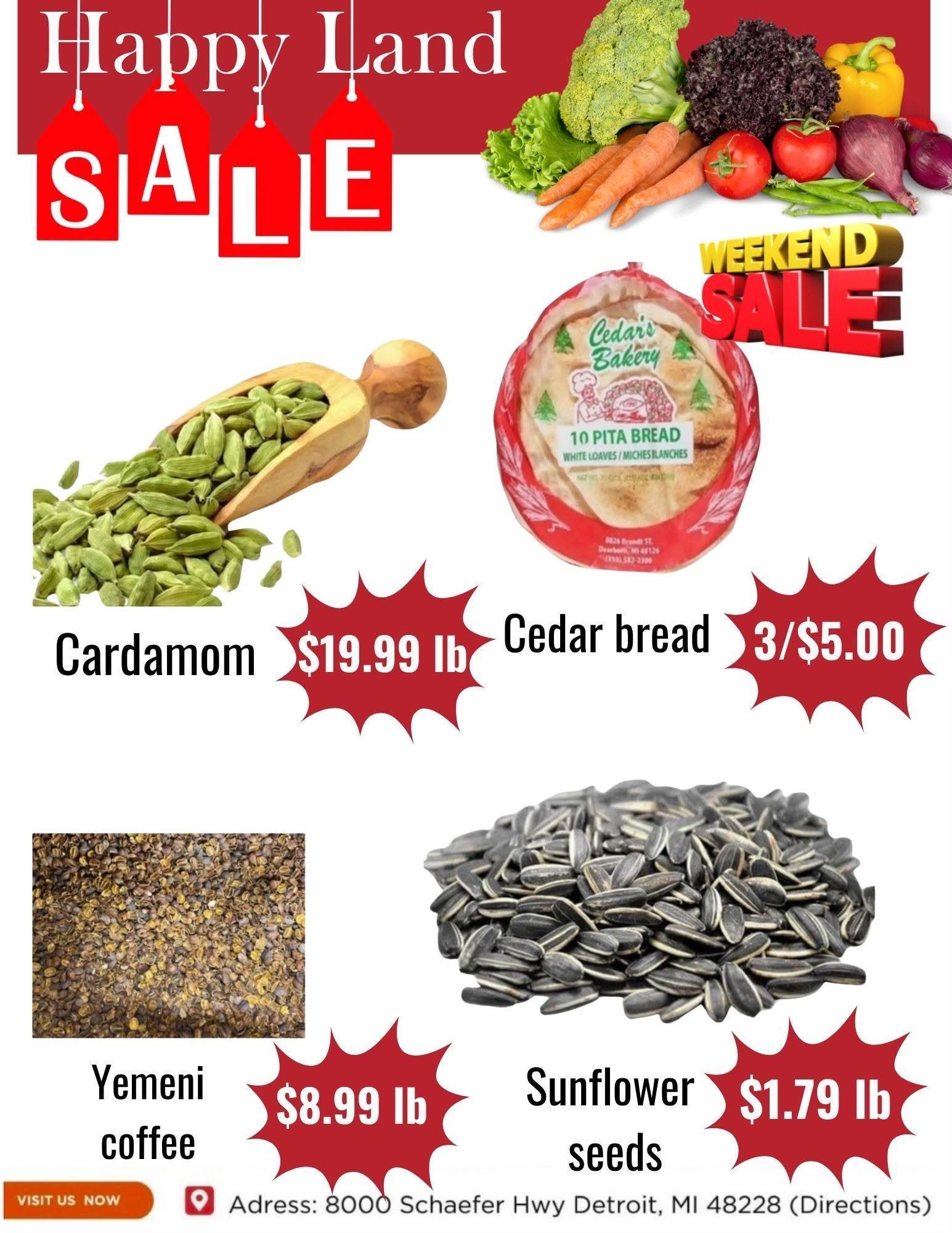 Happy Land Market (8000 Schaefer Highway, Detroit, MI) Weekly Ad September 26 - 26, 2026