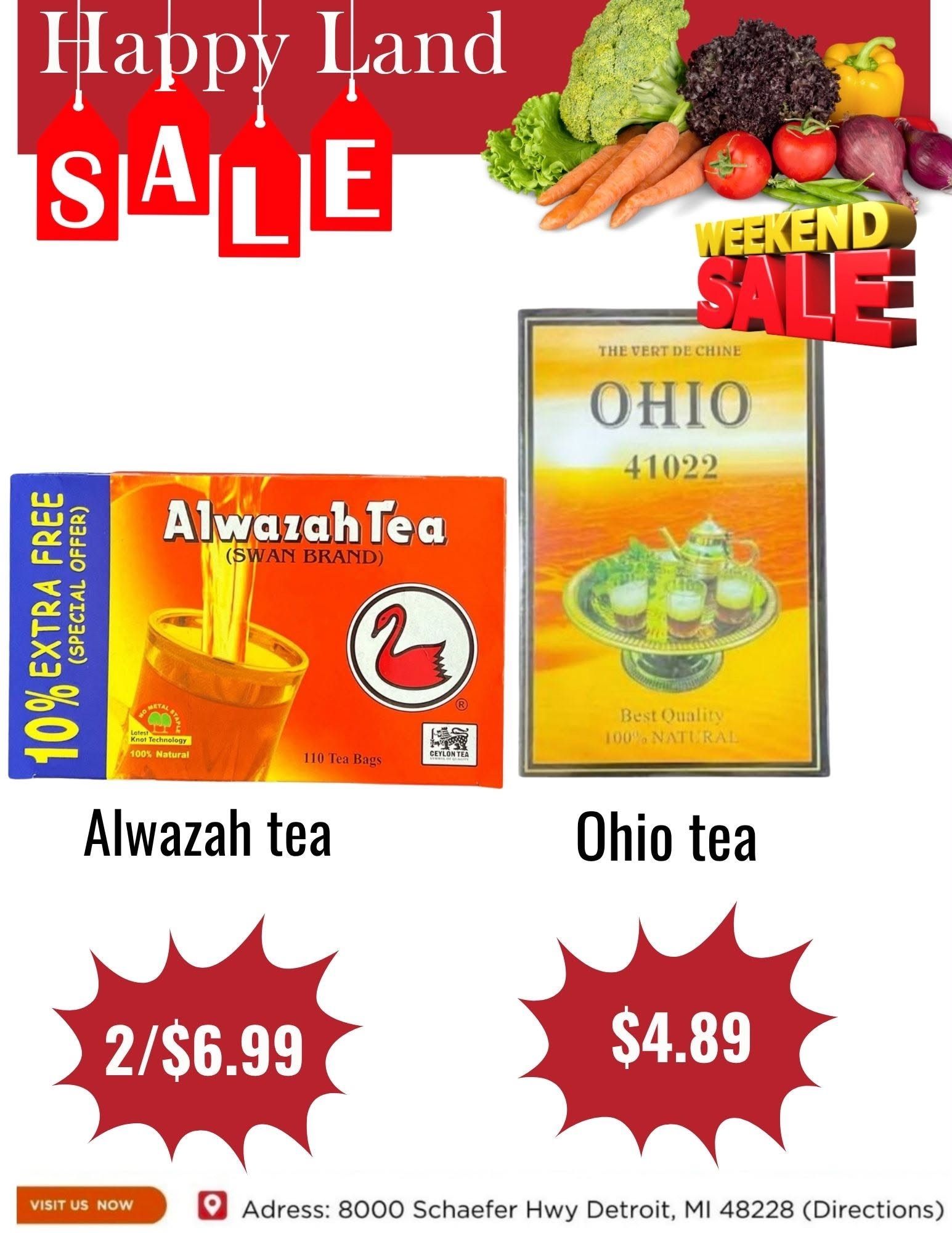 Happy Land Market (8000 Schaefer Highway, Detroit, MI) Weekly Ad September 26 - 26, 2026