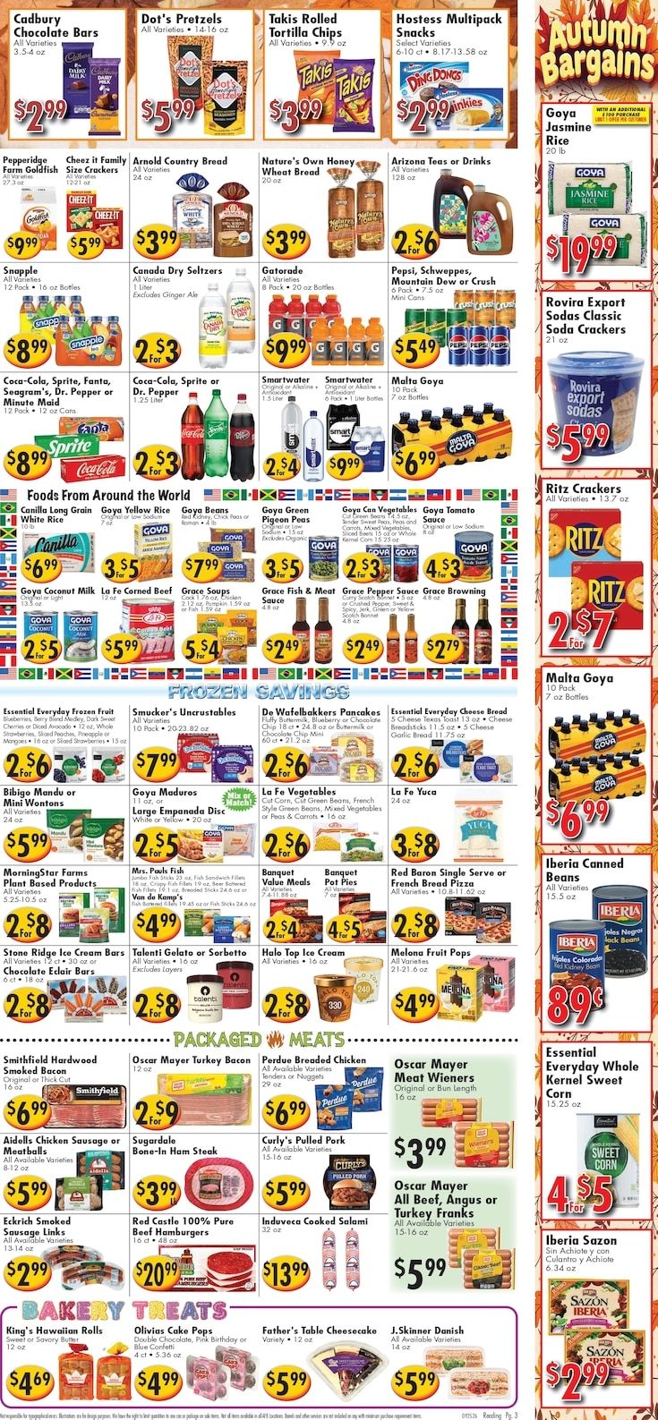Ideal Food Basket (733 Lancaster Ave, Reading, PA) Weekly Ad October 2 - 8, 2026