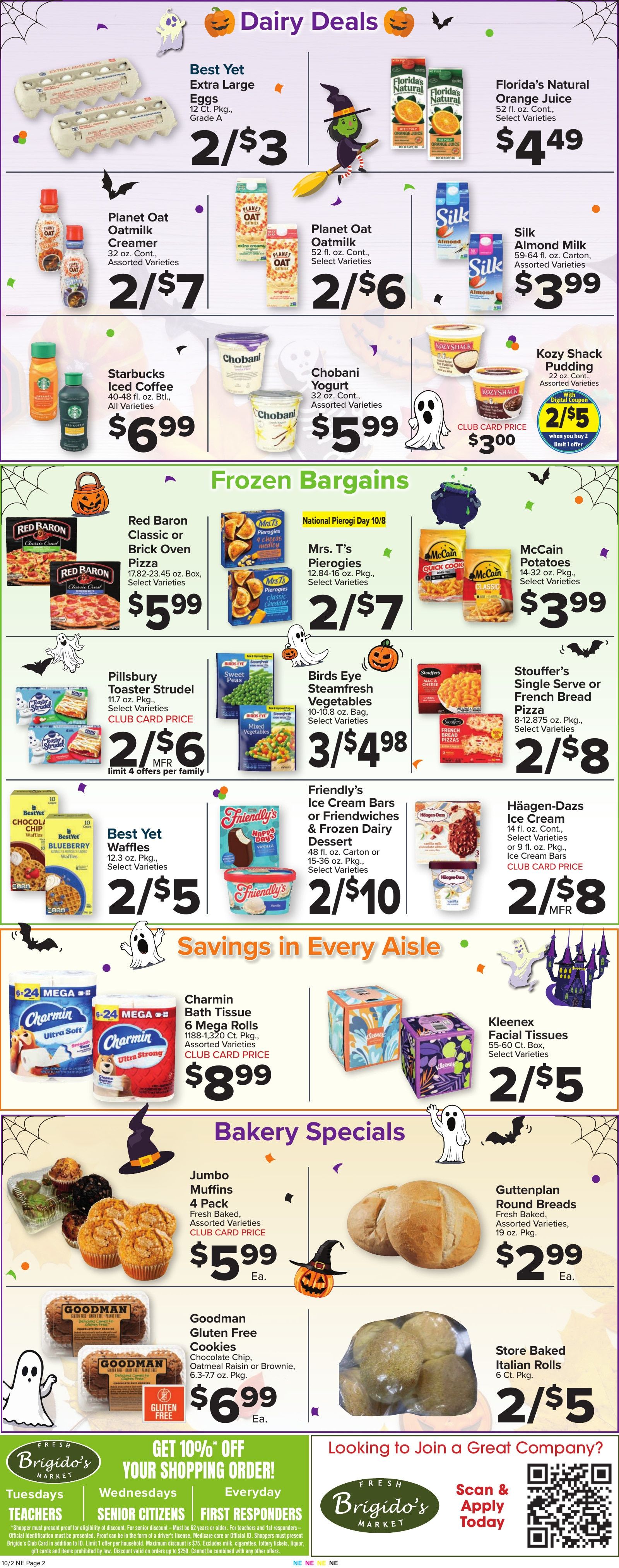 Brigido's Fresh Market Weekly Ad October 2 - 8, 2026