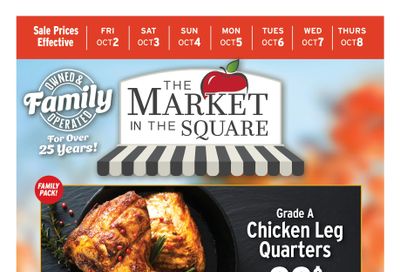 The Market in the Square Weekly Ad October 2 - 8, 2026