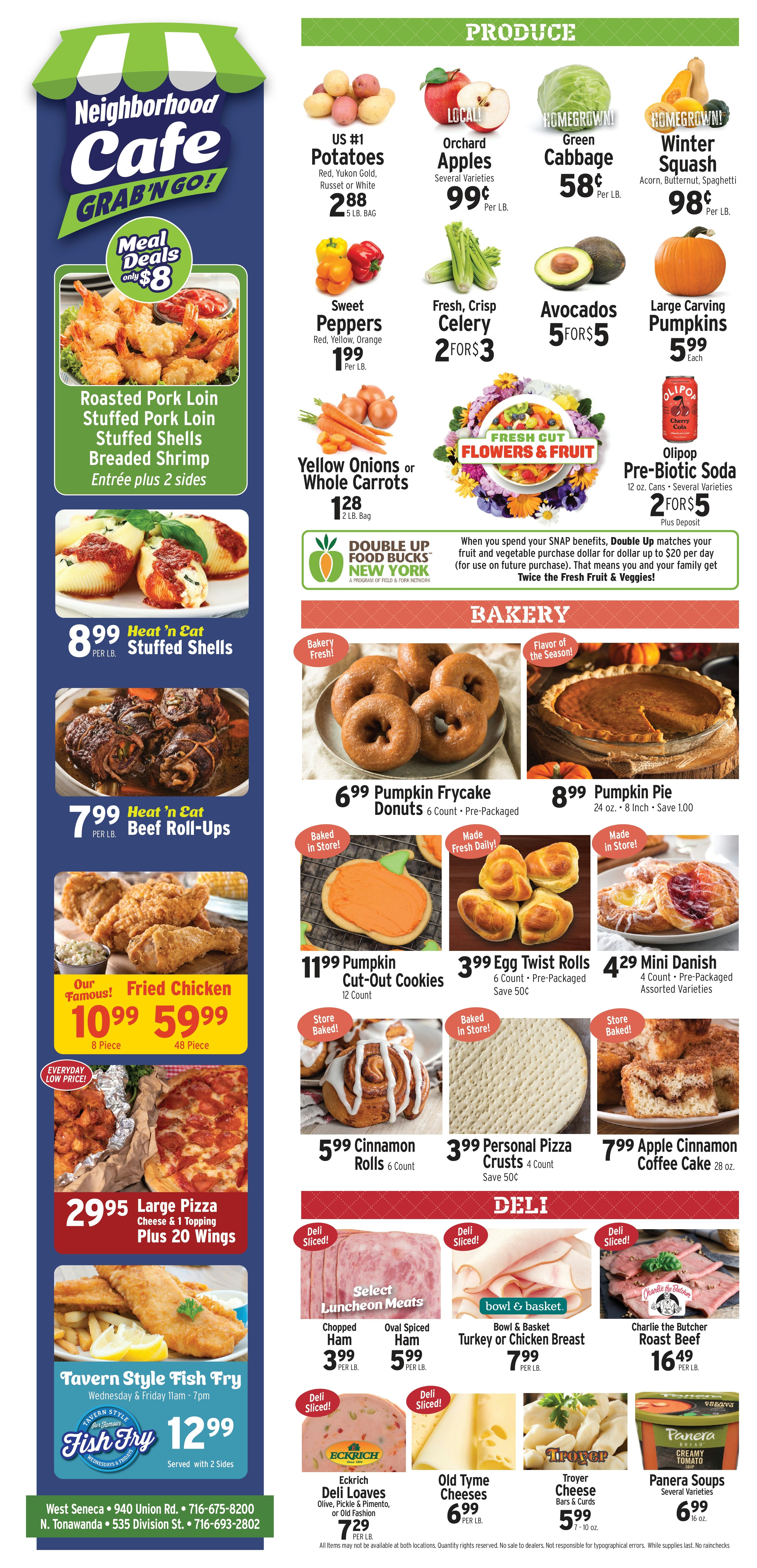 The Market in the Square Weekly Ad October 2 - 8, 2026