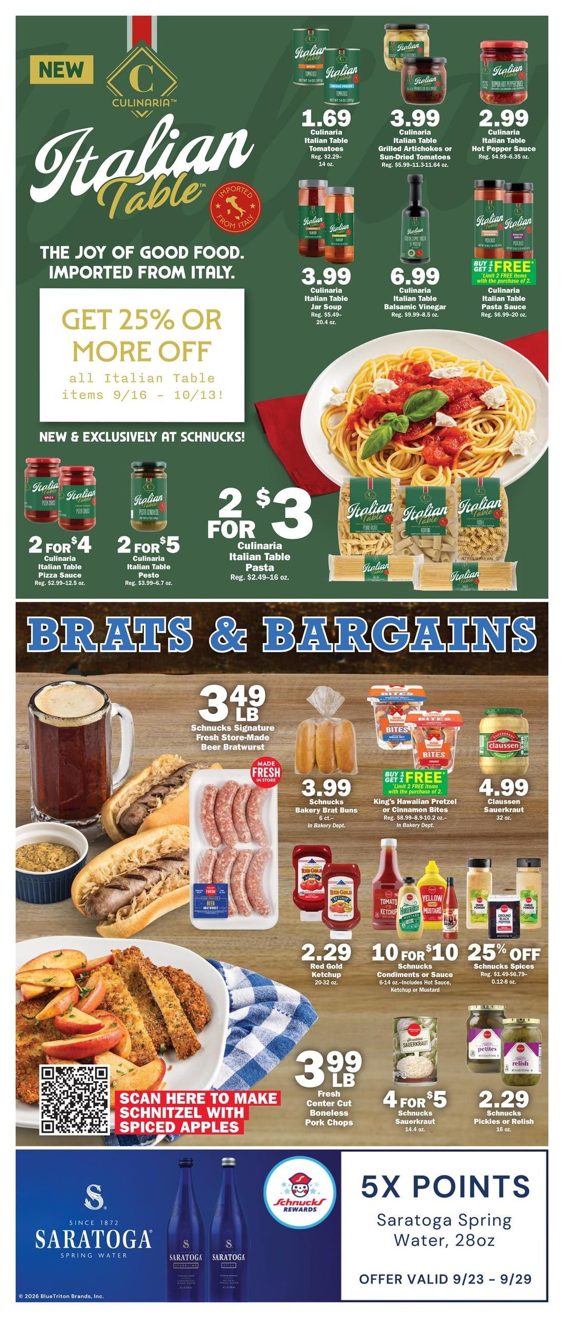 Schnucks (Simpson Area, IL) Weekly Print Weekly Ad September 23 - 29, 2026