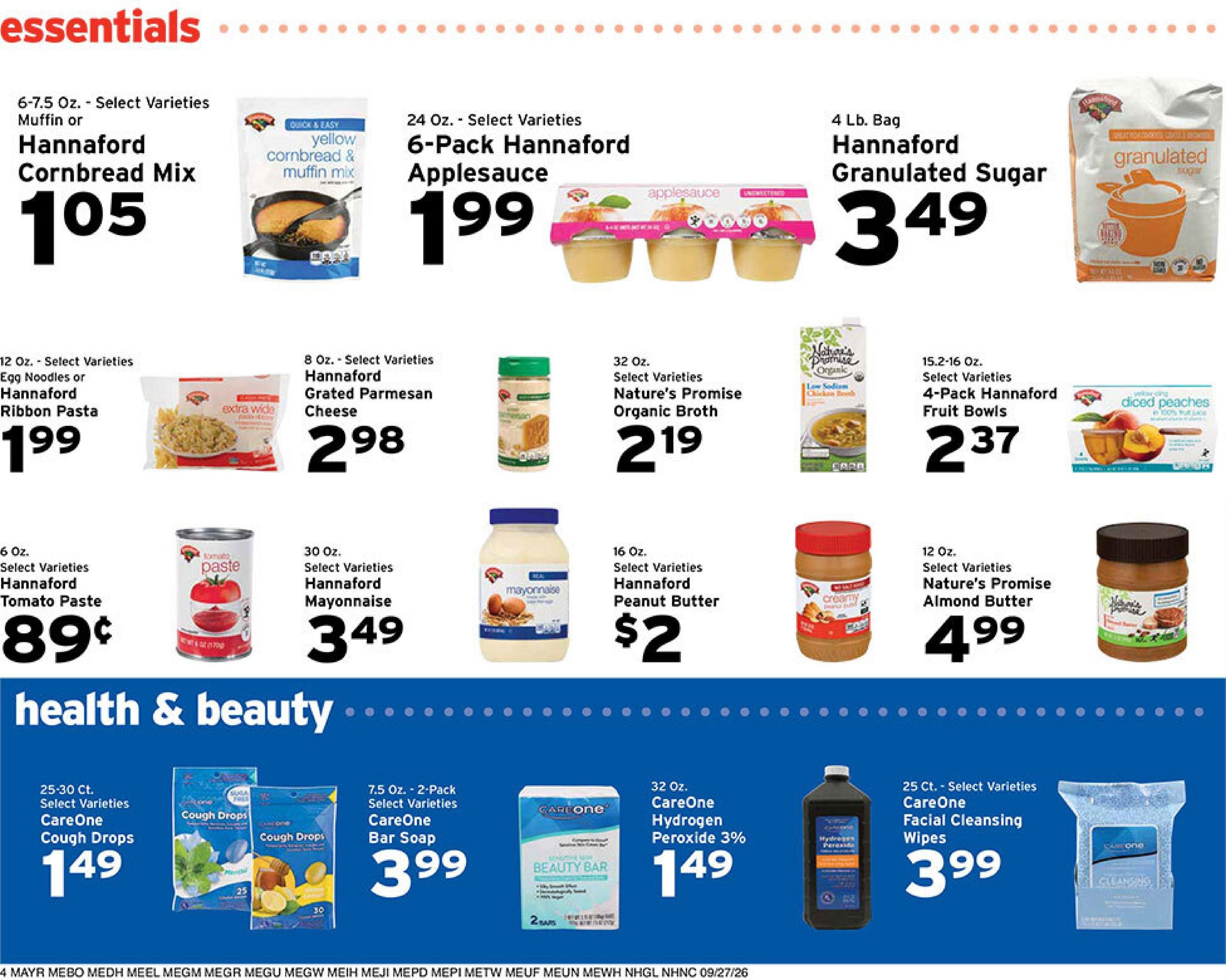 Danforth's Supermarket Weekly Ad September 27 - October 3, 2026
