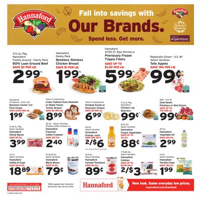 Hannaford (Portland Area, ME) Week 40 Weekly Ad September 27 - October 3, 2026