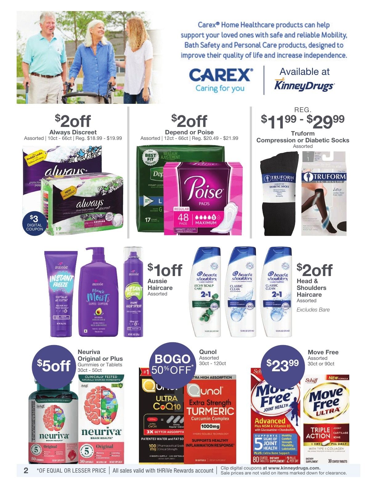 Kinney Drugs Weekly Ad September 27 - October 3, 2026