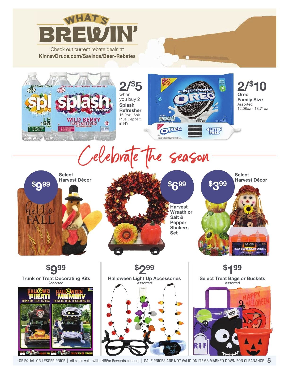 Kinney Drugs Weekly Ad September 27 - October 3, 2026