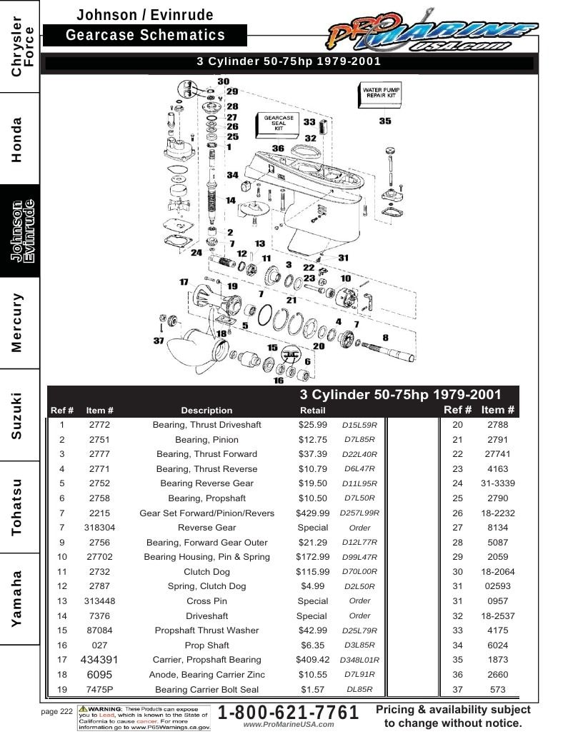Pro Marine USA Outboard Parts Catalog Weekly Ad January 1 - December 31, 2026