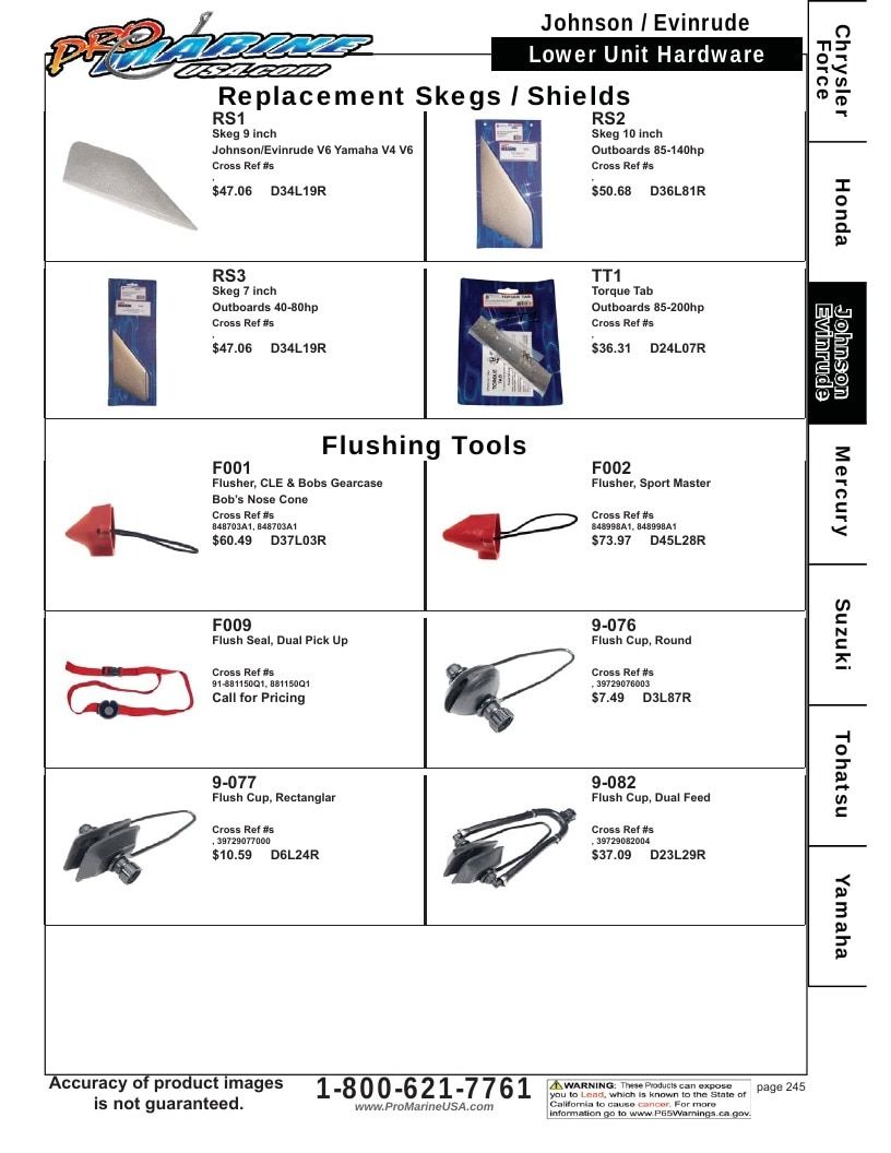 Pro Marine USA Outboard Parts Catalog Weekly Ad January 1 - December 31, 2026