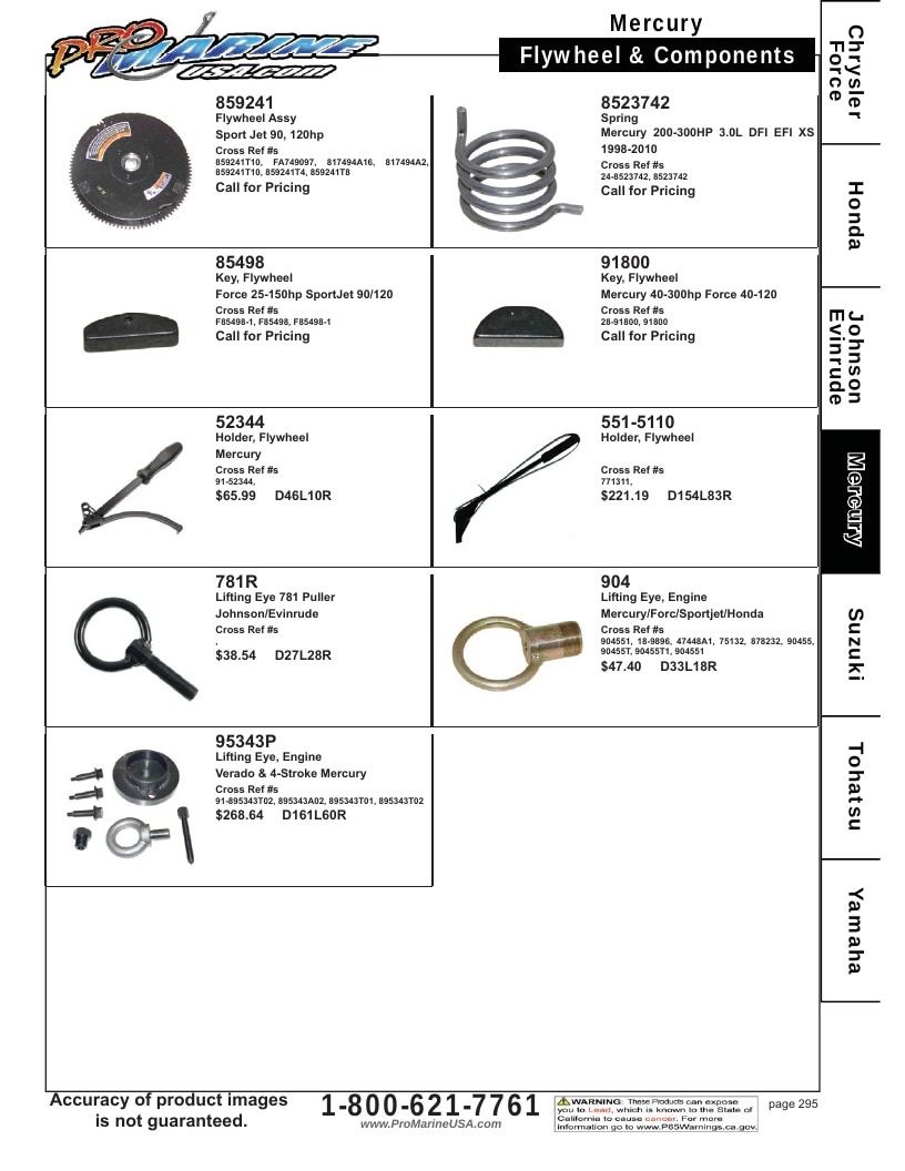 Pro Marine USA Outboard Parts Catalog Weekly Ad January 1 - December 31, 2026