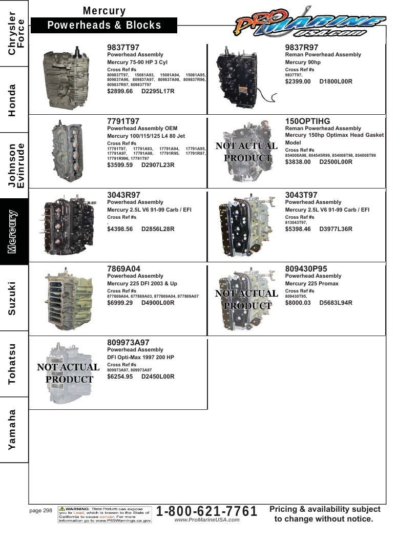 Pro Marine USA Outboard Parts Catalog Weekly Ad January 1 - December 31, 2026