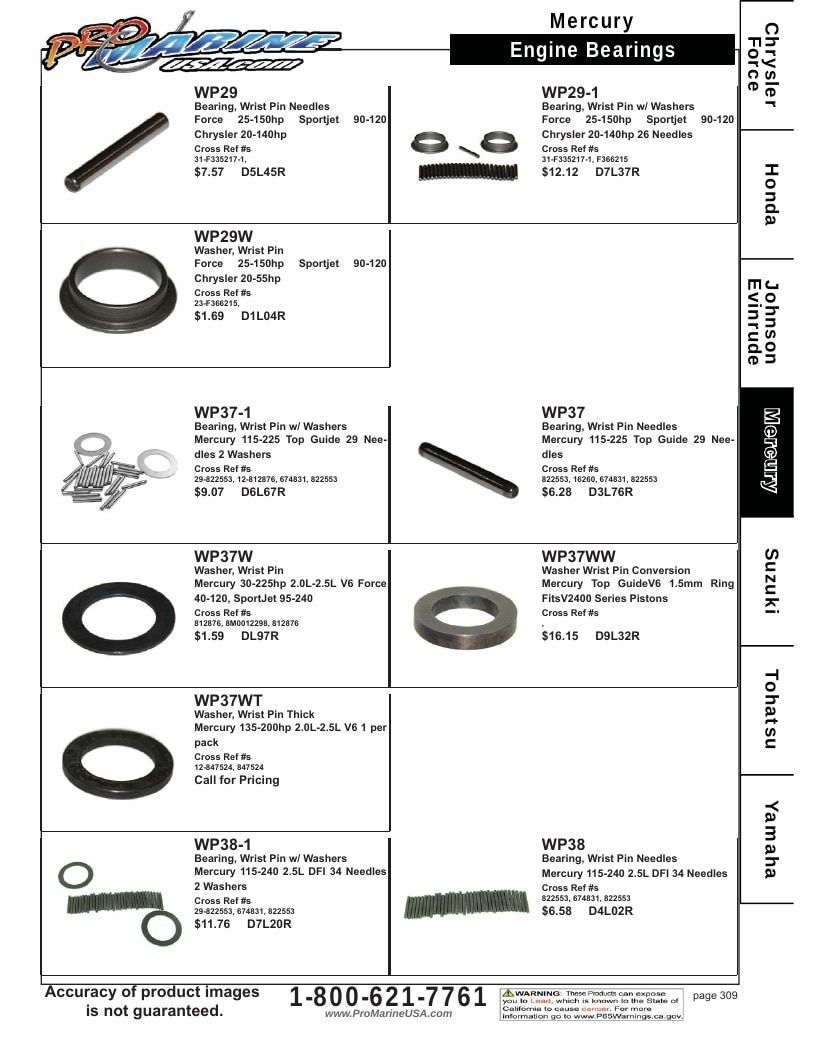Pro Marine USA Outboard Parts Catalog Weekly Ad January 1 - December 31, 2026