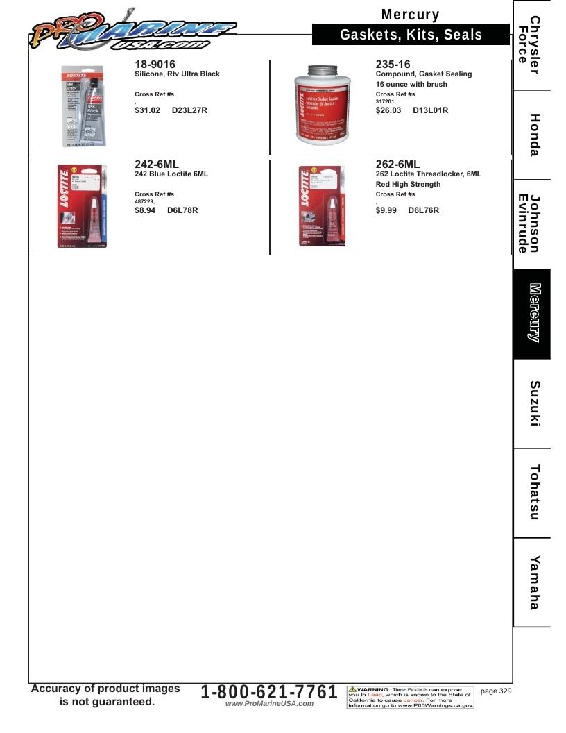 Pro Marine USA Outboard Parts Catalog Weekly Ad January 1 - December 31, 2026