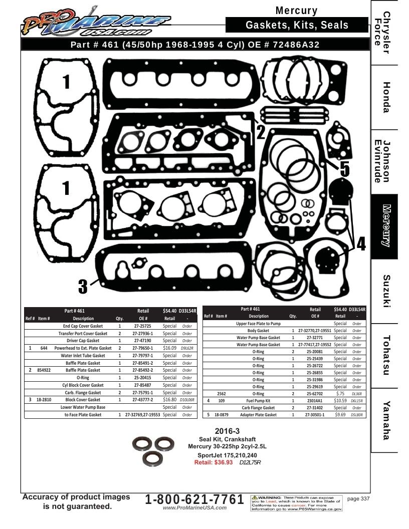 Pro Marine USA Outboard Parts Catalog Weekly Ad January 1 - December 31, 2026