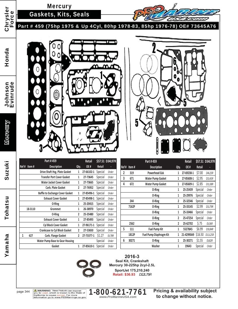 Pro Marine USA Outboard Parts Catalog Weekly Ad January 1 - December 31, 2026