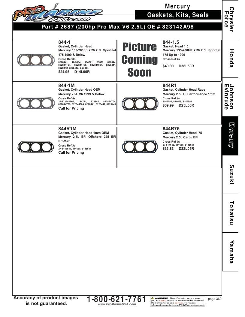 Pro Marine USA Outboard Parts Catalog Weekly Ad January 1 - December 31, 2026