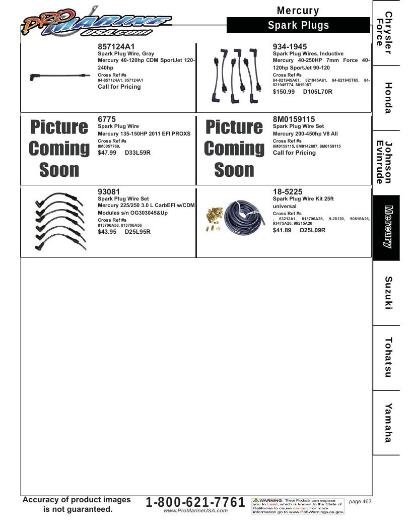 Pro Marine USA Outboard Parts Catalog Weekly Ad January 1 - December 31, 2026