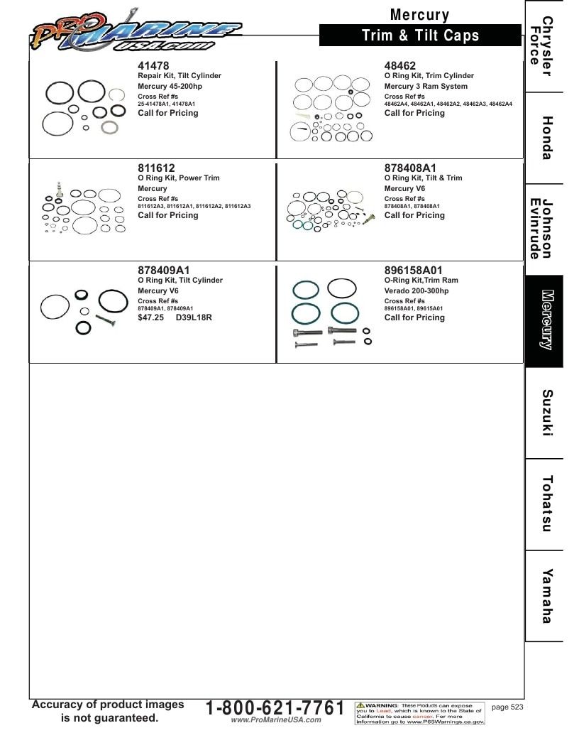 Pro Marine USA Outboard Parts Catalog Weekly Ad January 1 - December 31, 2026