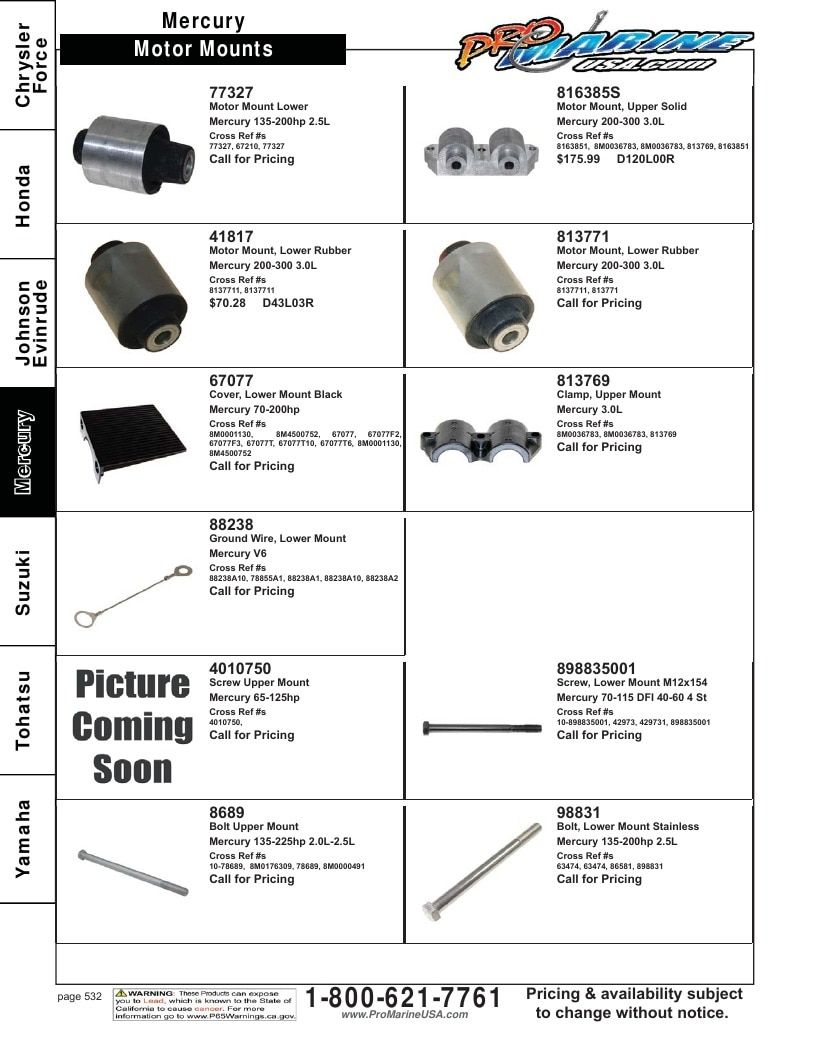Pro Marine USA Outboard Parts Catalog Weekly Ad January 1 - December 31, 2026