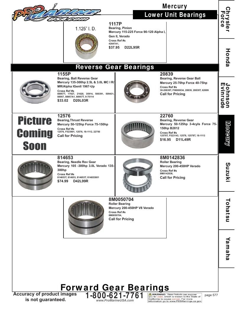 Pro Marine USA Outboard Parts Catalog Weekly Ad January 1 - December 31, 2026