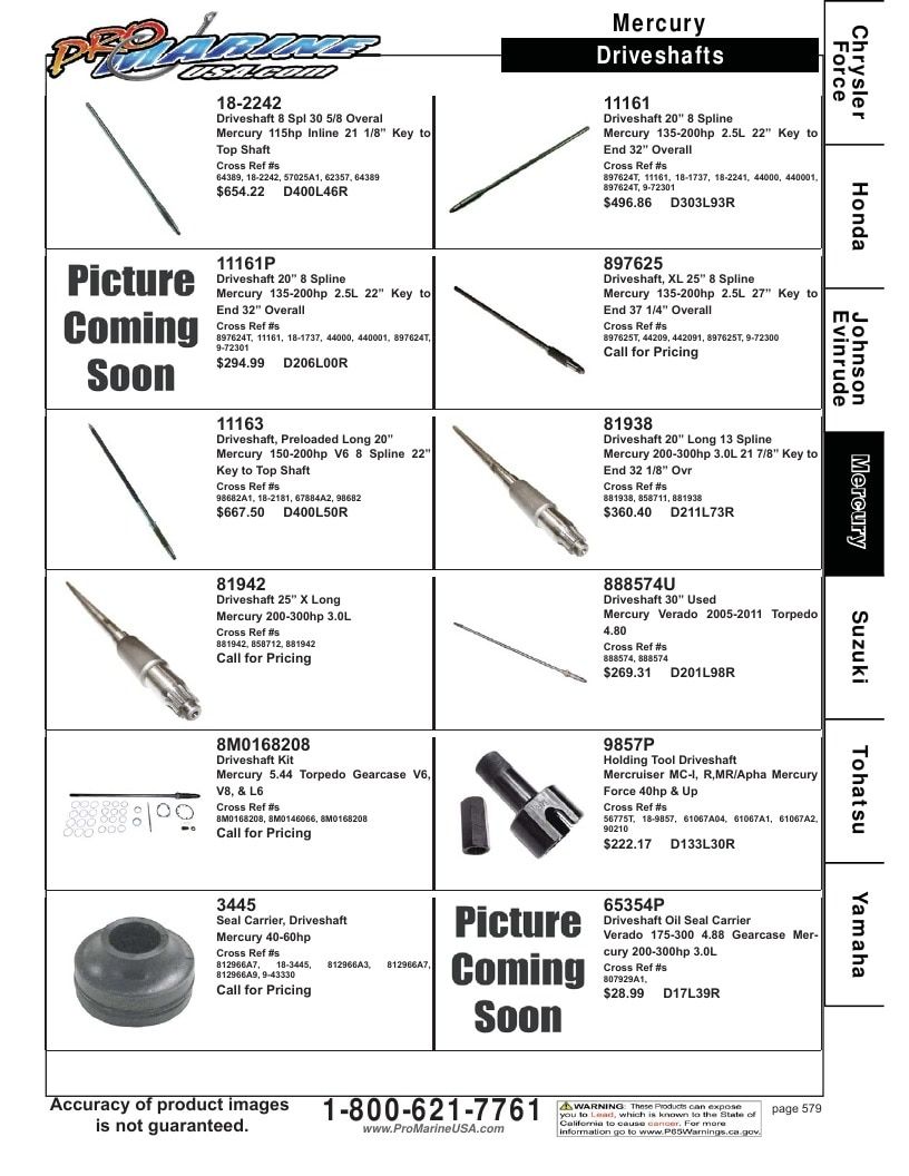 Pro Marine USA Outboard Parts Catalog Weekly Ad January 1 - December 31, 2026