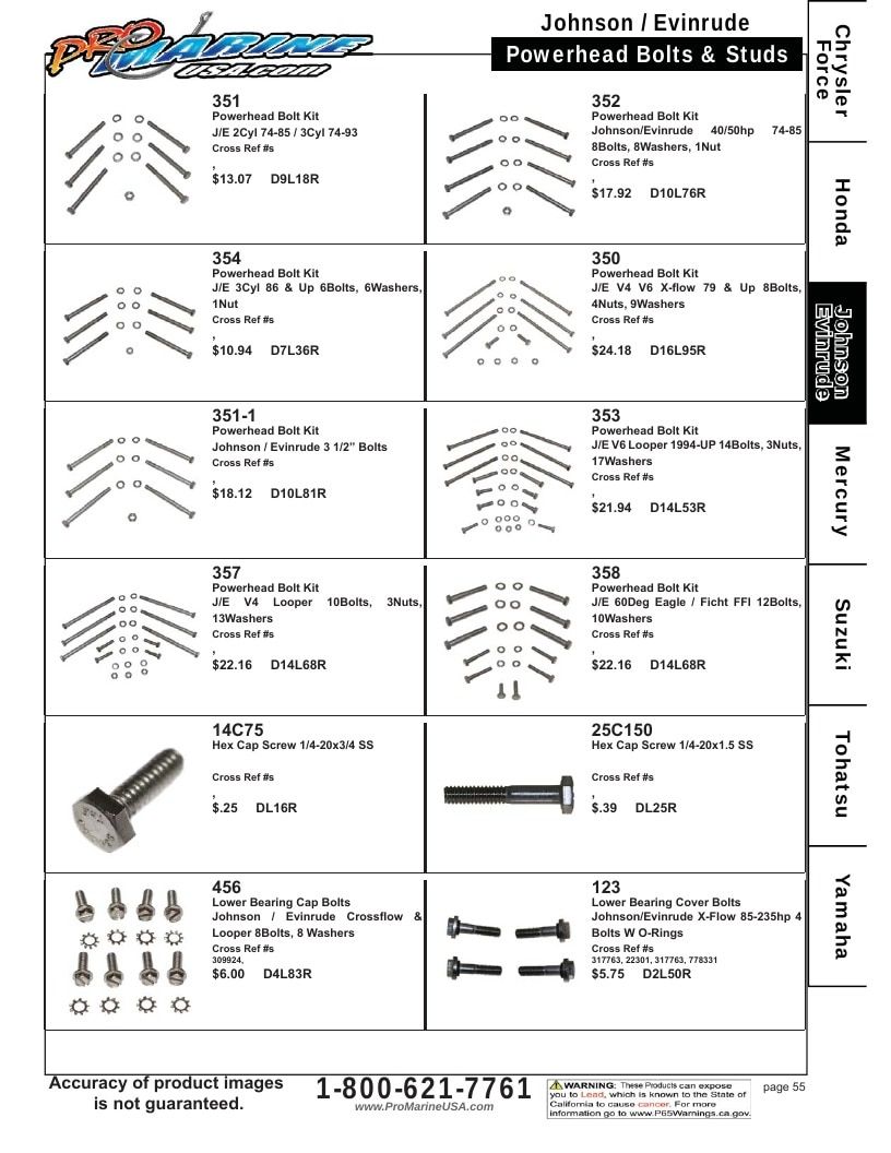 Pro Marine USA Outboard Parts Catalog Weekly Ad January 1 - December 31, 2026
