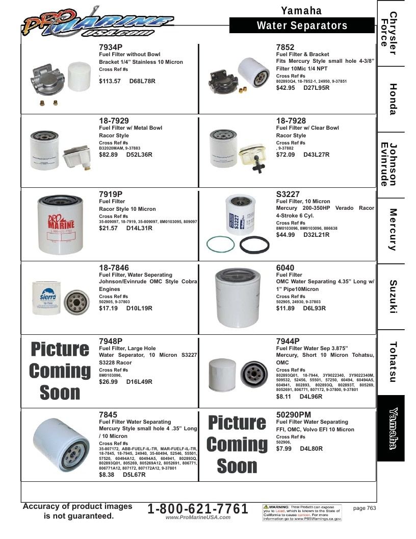 Pro Marine USA Outboard Parts Catalog Weekly Ad January 1 - December 31, 2026