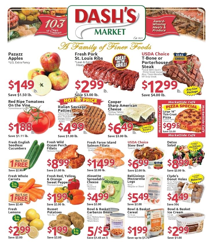 Dash's Market Weekly Ad September 27 - October 3, 2026