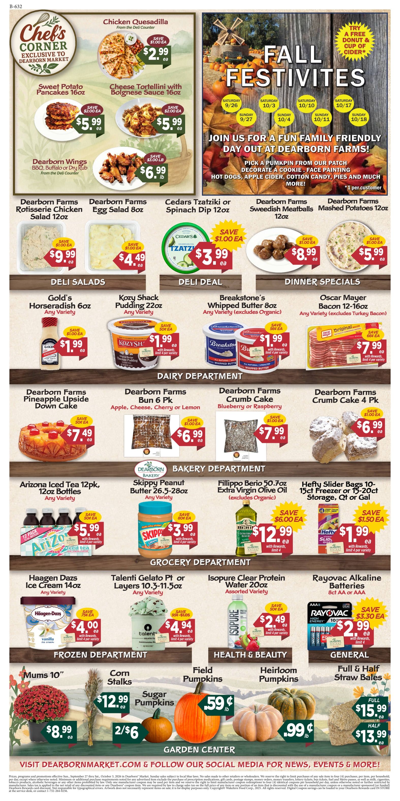 Dearborn Market Weekly Ad September 27 - October 5, 2026