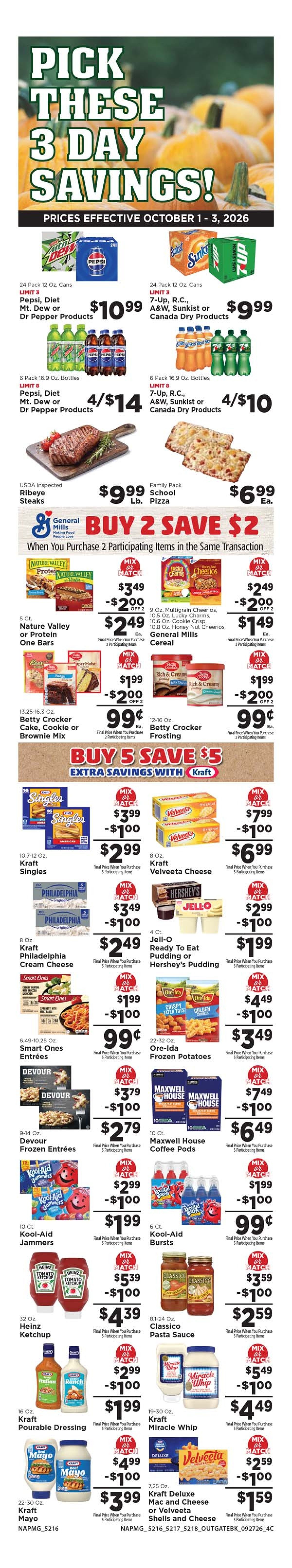 Quality Foods - Buskirk Happy Harvest Deals Weekly Ad September 27 - October 3, 2026