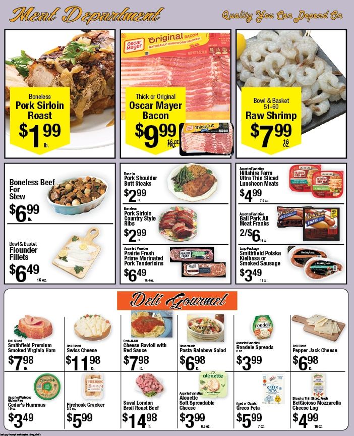 T-Burg Shur Save Weekly Ad September 27 - October 3, 2026