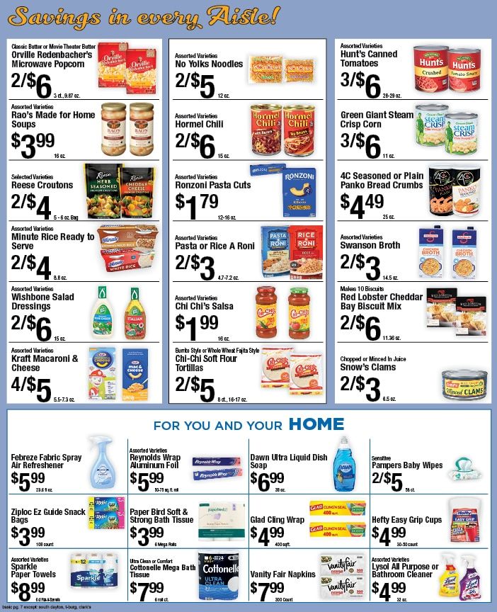 T-Burg Shur Save Weekly Ad September 27 - October 3, 2026