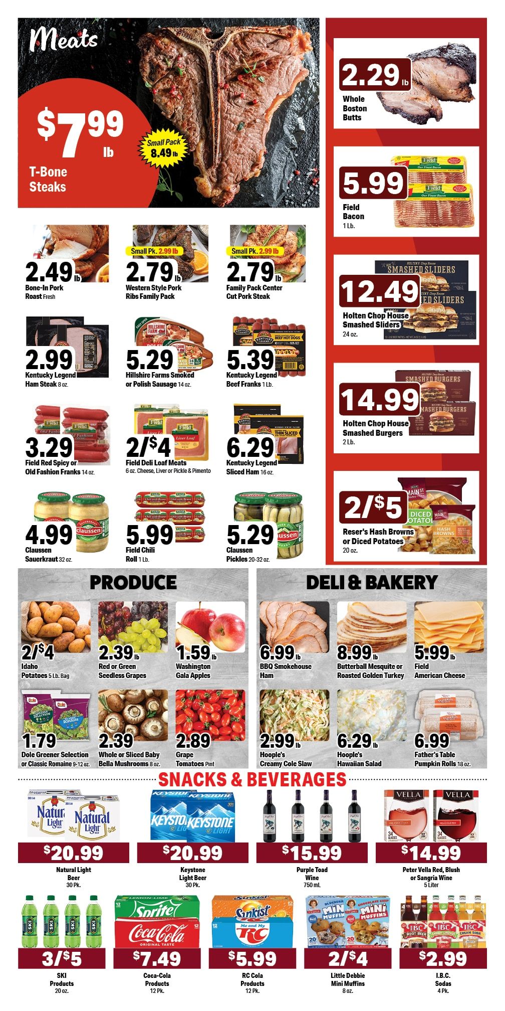Wesselman's Weekly Ad September 30 - October 6, 2026