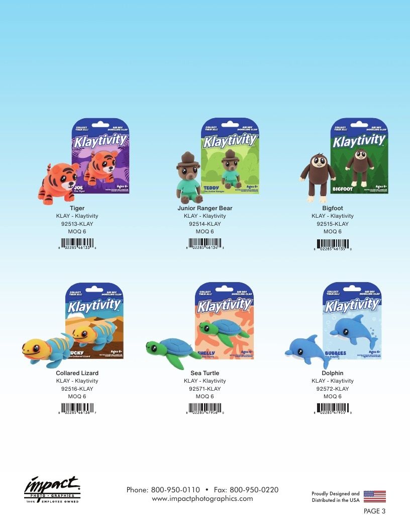 Impact Photographics Kiddie-Klay Catalog Weekly Ad January 1 - December 31, 2026