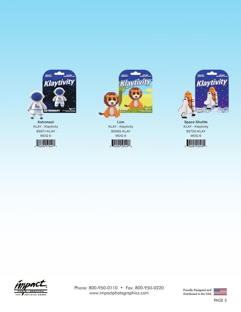 Impact Photographics Kiddie-Klay Catalog Weekly Ad January 1 - December 31, 2026