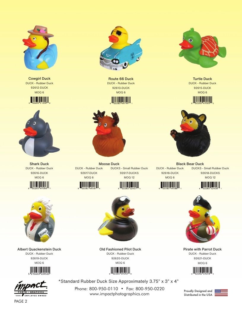 Impact Photographics Rubber Duck Catalog Weekly Ad January 1 - December 31, 2026