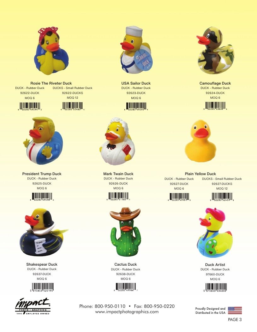 Impact Photographics Rubber Duck Catalog Weekly Ad January 1 - December 31, 2026