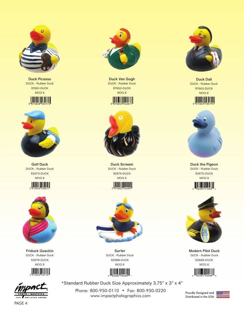 Impact Photographics Rubber Duck Catalog Weekly Ad January 1 - December 31, 2026